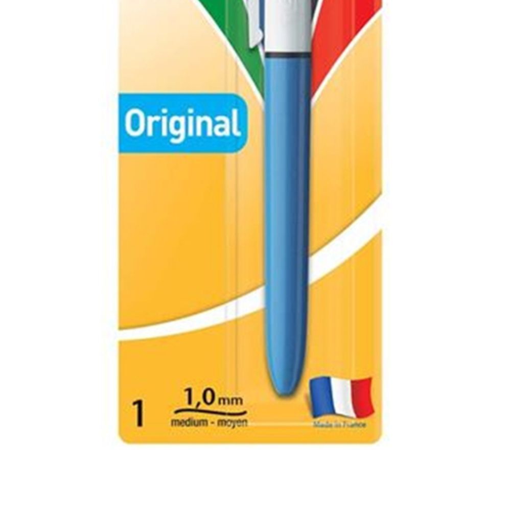 Bic 4-Colour Click Pen Original Office Writing Ballpen 1.0mm Nib Stationery — image 2