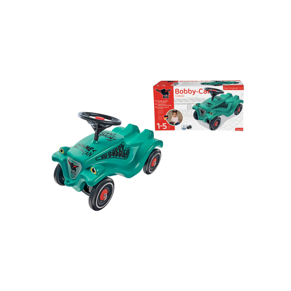Simba Big Bobby Car Racer 2 Ride On Vehicle Kids Toy Indoor/Outdoor GRN 12m+