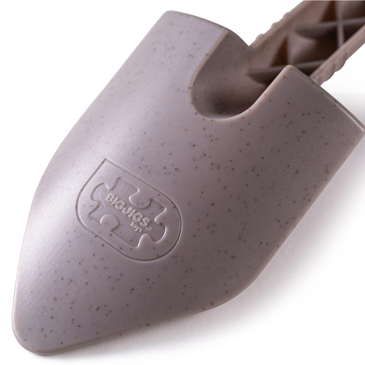 Bigjigs Toys 20cm Eco Spade Kids/Children Outdoor Sand Play Toy Stone Grey 18m+ — image 3