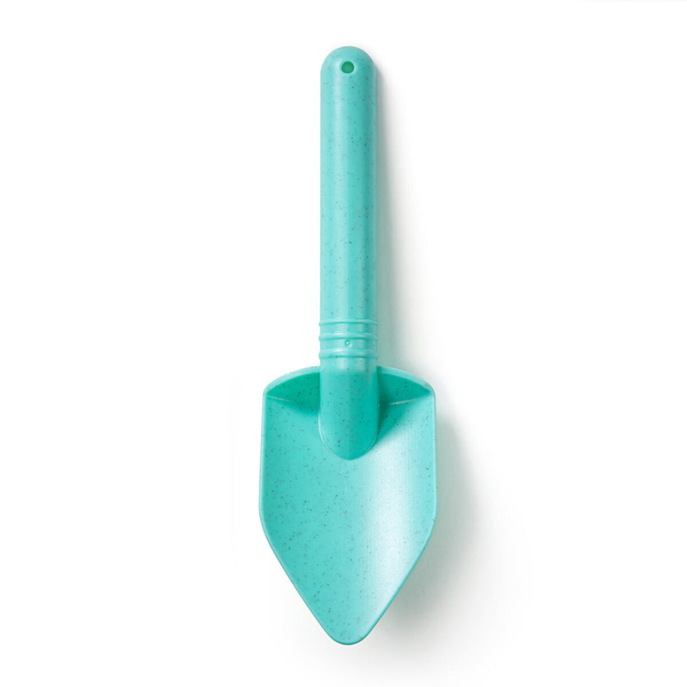 Bigjigs Toys 20cm Eco Spade Kids/Children Outdoor Sand Toy Eggshell Green 18m+