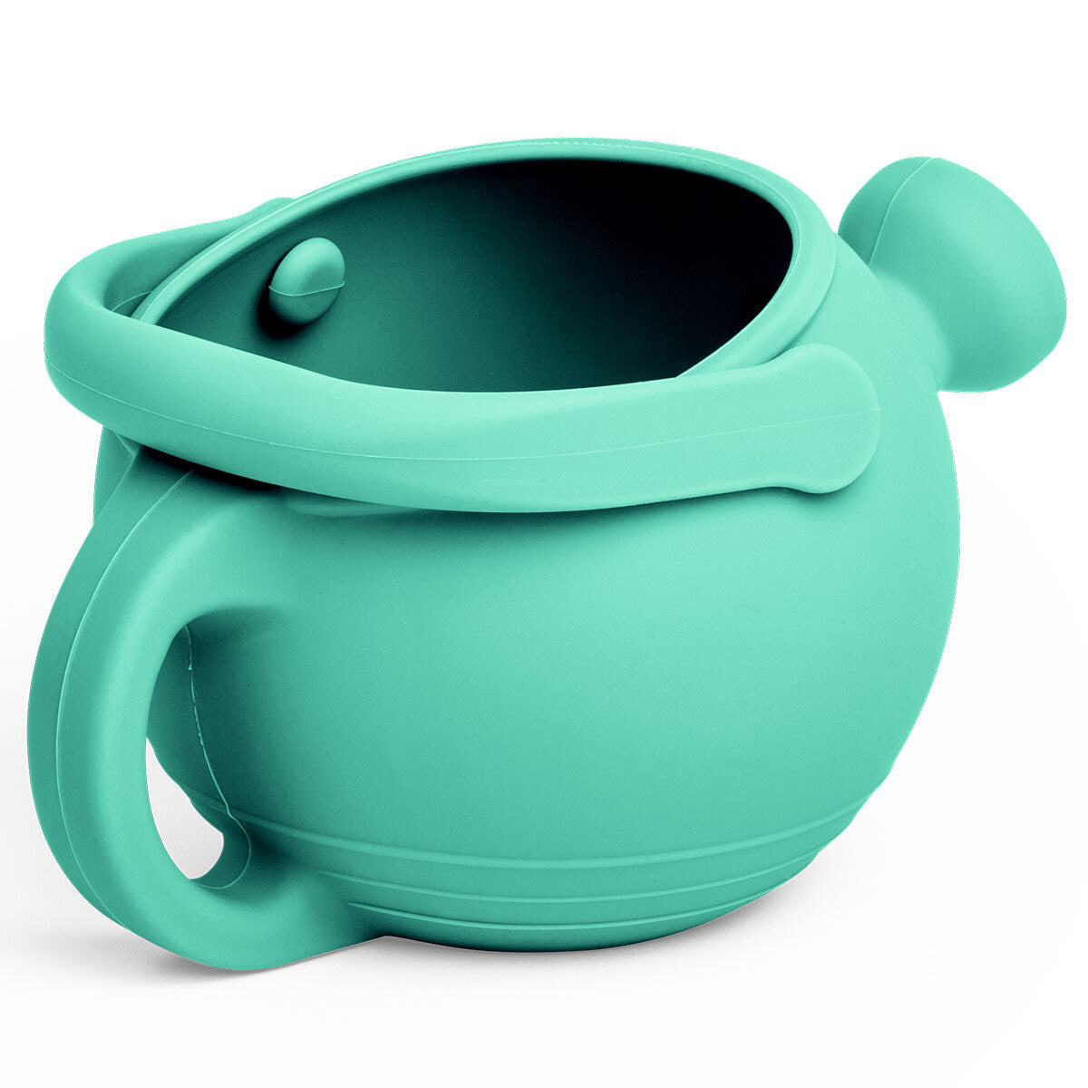 Bigjigs Toys 19cm Silicone Watering Can Kids/Children Toy Eggshell Green 18m+ — image 3