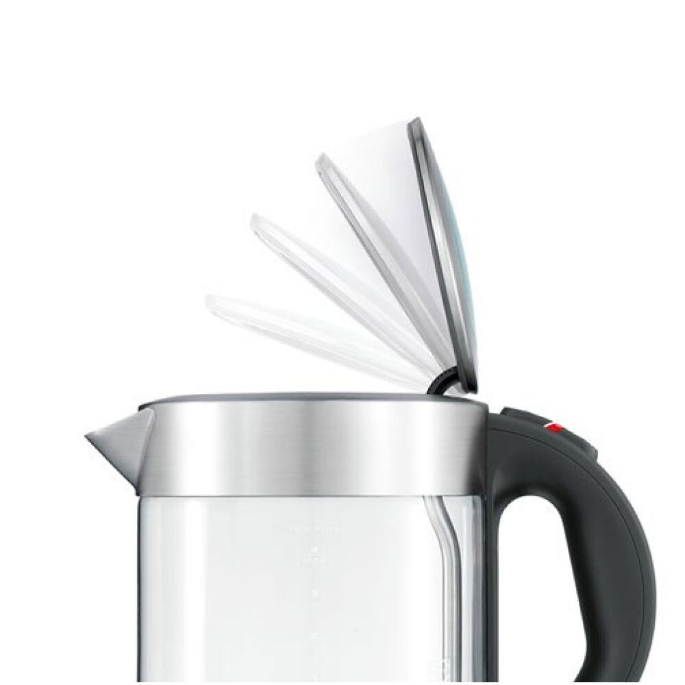 Breville 1L Compact Glass Electric Kettle Pure 2400W Rapid Boil/Auto Shut Off — image 3