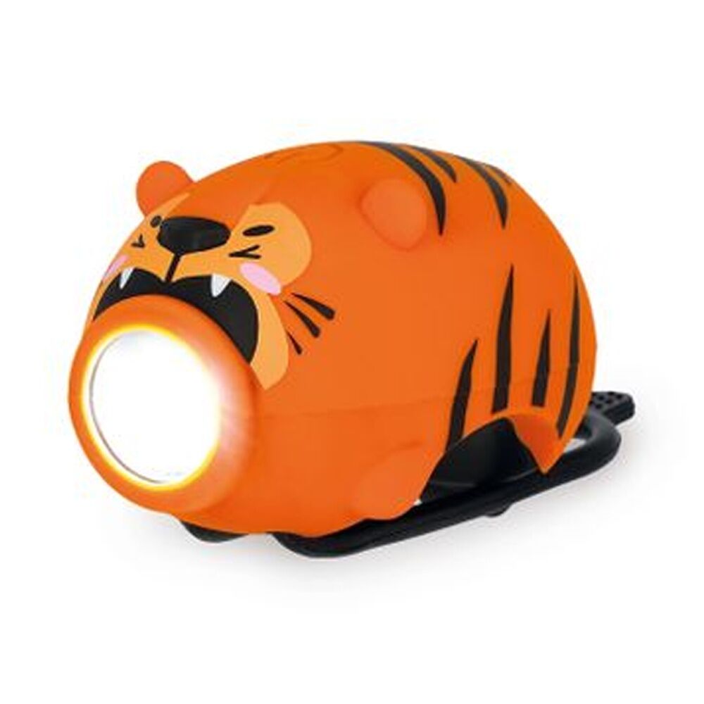 Legami Tiger Rechargeable Front Bike Light & Bell w/3 Modes 5 Sounds Cycling — image 2
