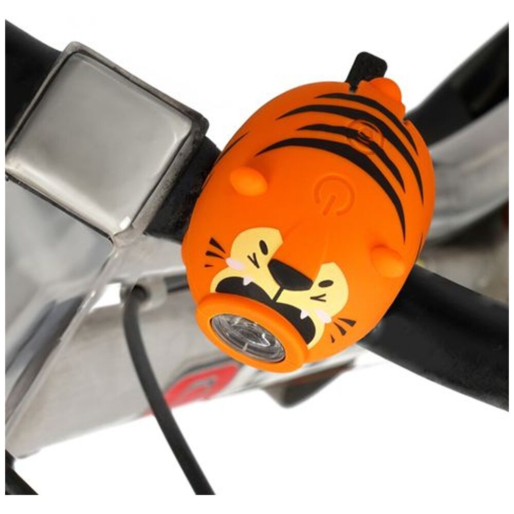Legami Tiger Rechargeable Front Bike Light & Bell w/3 Modes 5 Sounds Cycling — image 5