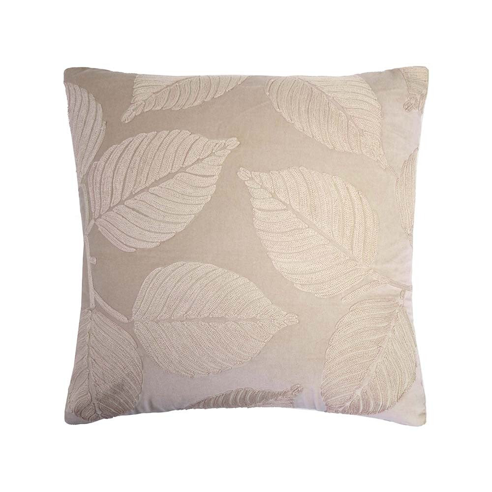 Bambury Cotton Woven Home Decor Decorative Elin Square Cushion Rosewater