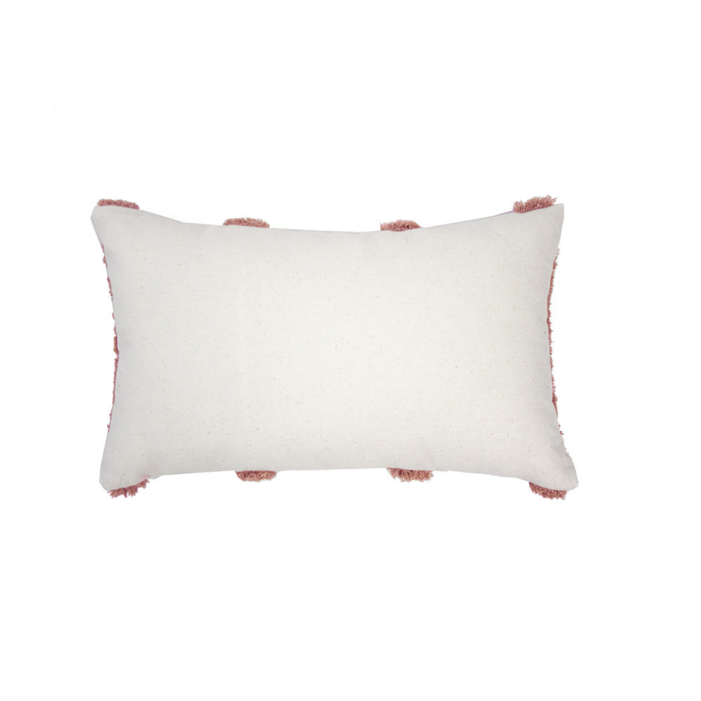 Bambury Cotton Woven Home Decor Decorative Sedona Rectangle Cushion Clay — image 3