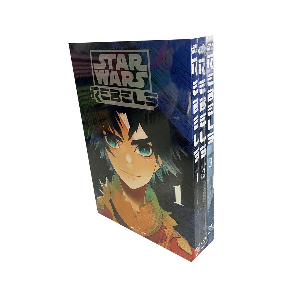 Yen Press Star Wars Rebels Manga Collection Set of 3 Japanese Comics Mitsuru Aoki