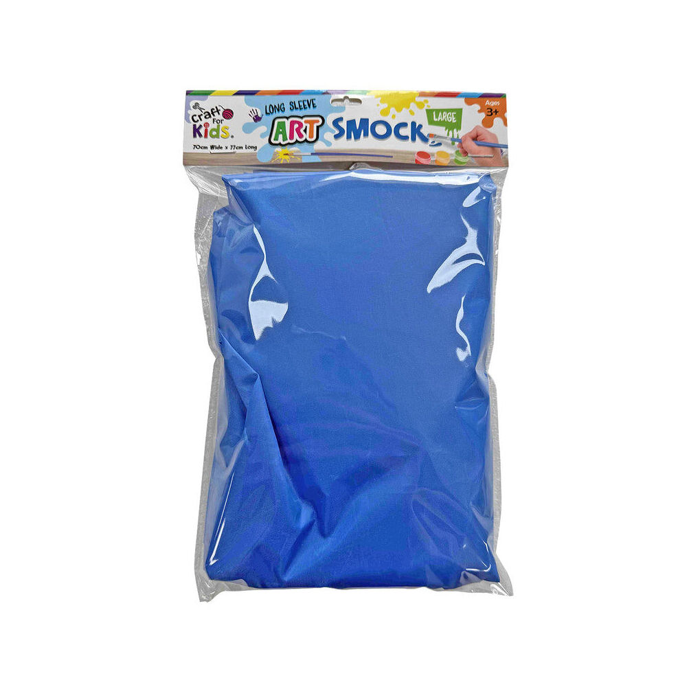 Craft for Kids 70x77cm 5y+ Long Sleeve Art Smock Water-Resistant Large