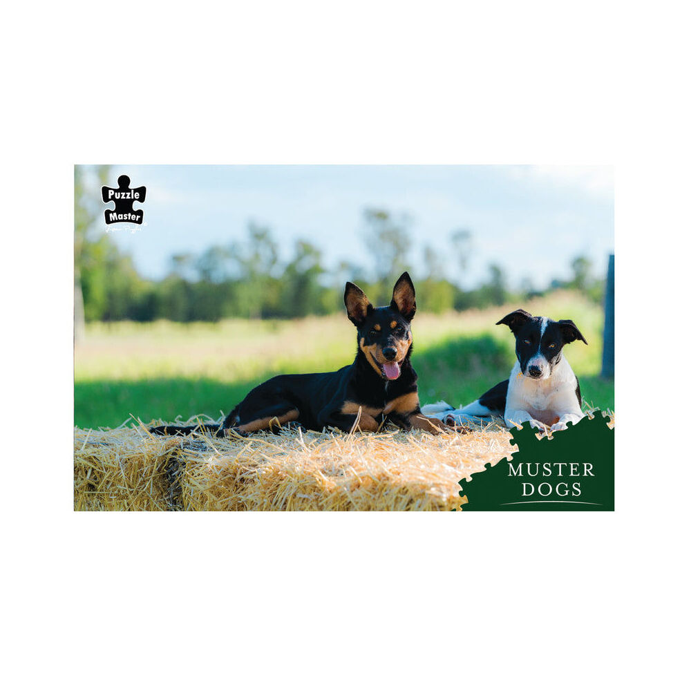 Puzzle Master Puzzlemaster Jigsaw Puzzle Muster Dogs Best Mates Kelpie Collie 12y+ (1000 Pieces)