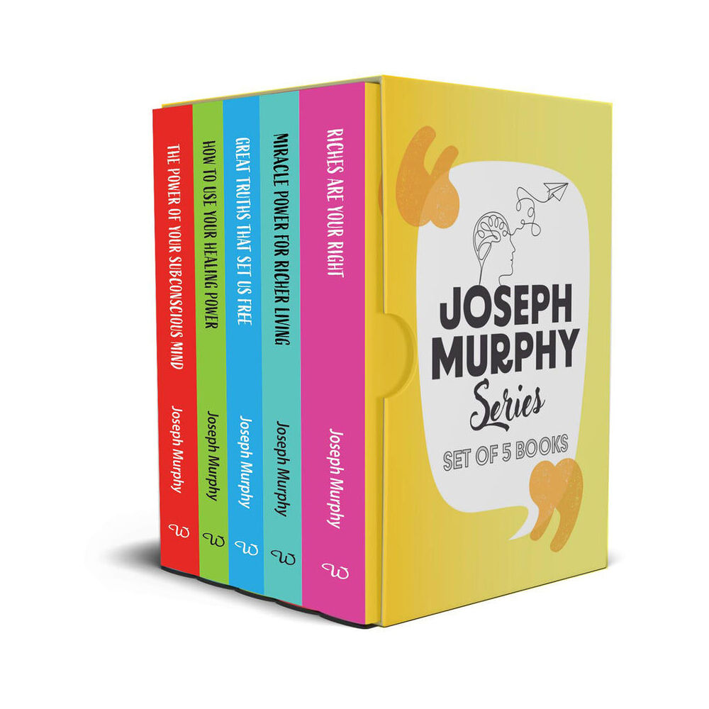 Wilco Dr Joseph Murphy Box Set 5 Paperback Book Collection 900 Pages