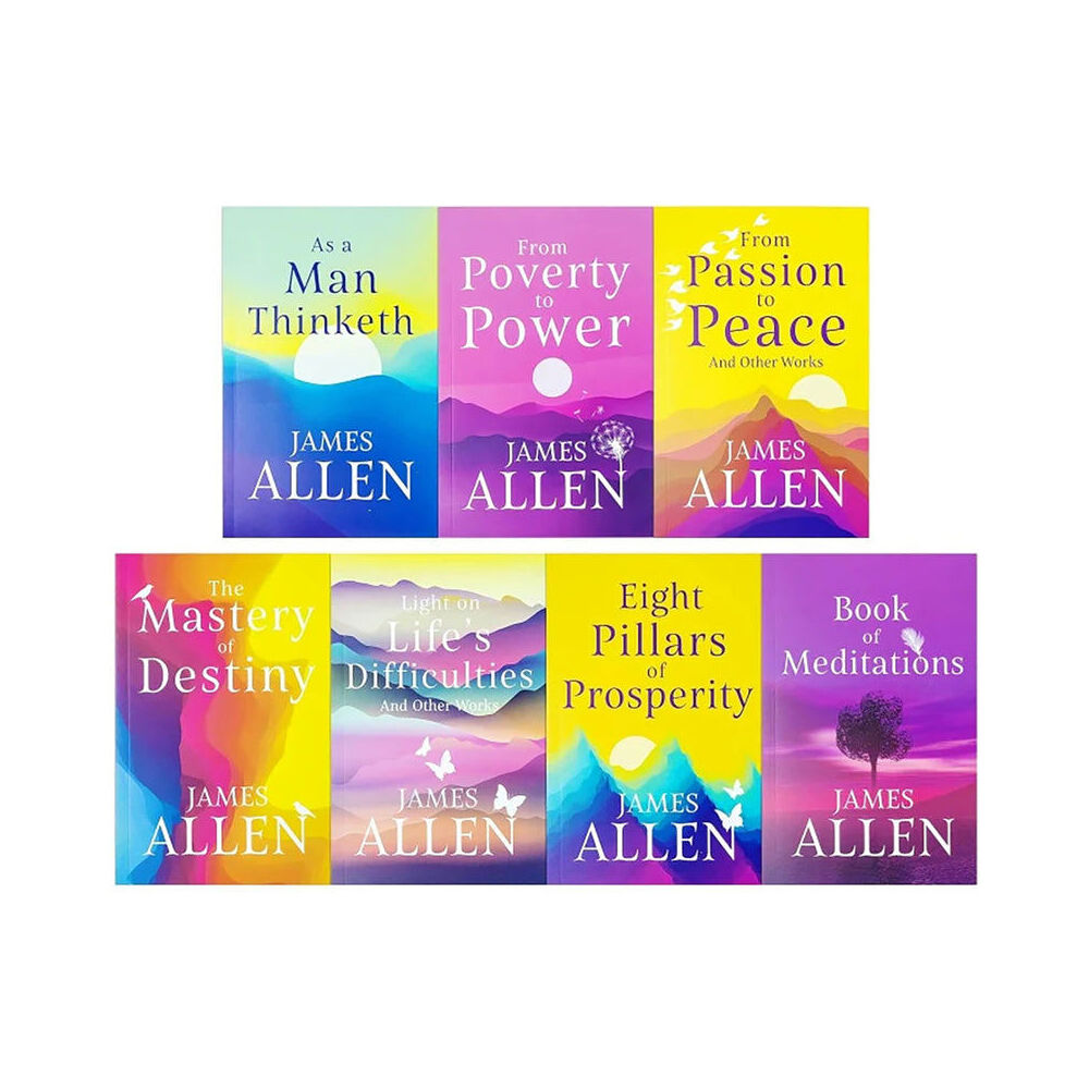 Wilco The James Allen Collection 7 Paperback Book Set 500 Pages — image 2