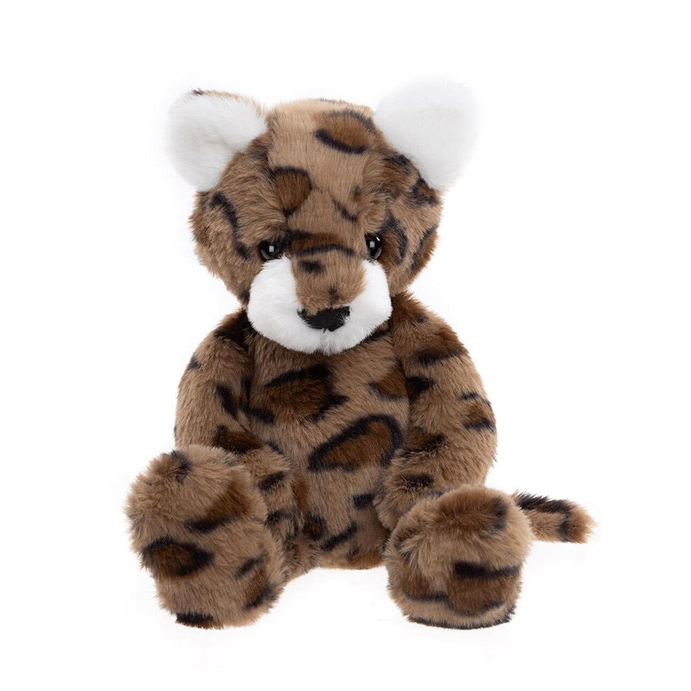 Charlie Bears 0Y+ Pattern Lenny the Leopard Medium Kids Plush Toy