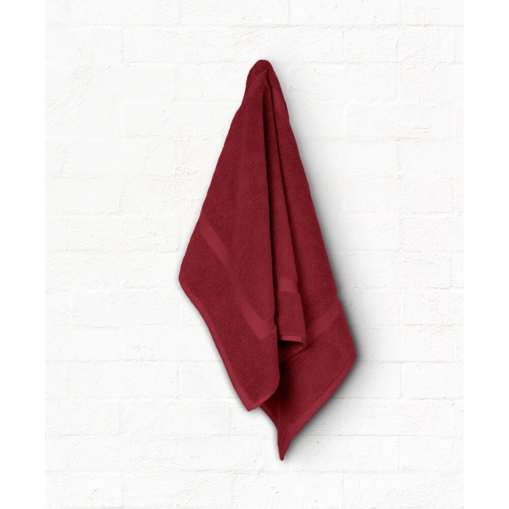 Ardor St Regis Collection 50x80cm Cotton Bath Mat Towel Bathroom Berry (3 Pack) — image 2