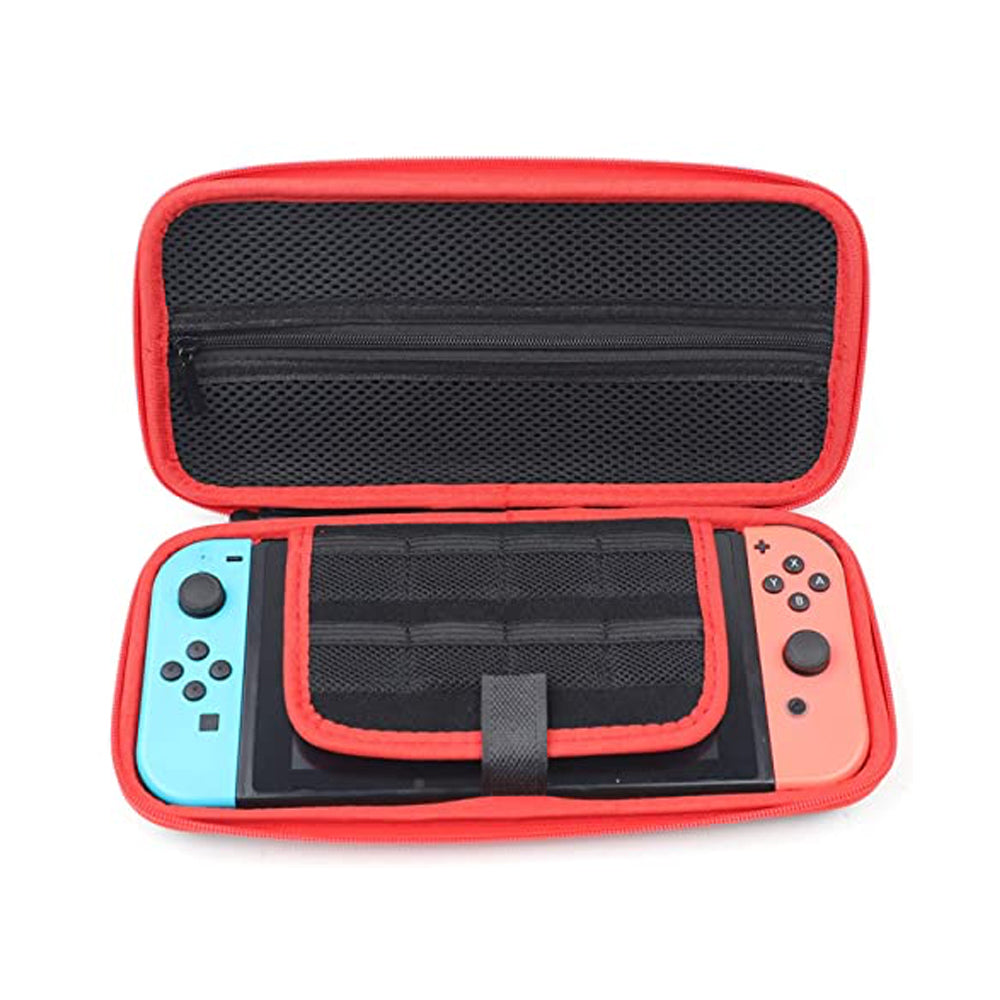 3RD Earth Premium 29cm Protection Case/Kit For Nintendo Switch & Lite Black/Red — image 2