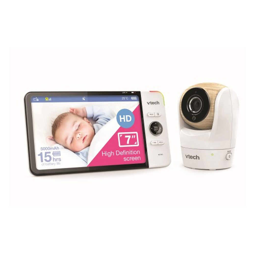 Vtech BM7750HD 18cm HD Pan/Tilt 2- Camera Full Colour Baby Monitor Video & Audio — image 2