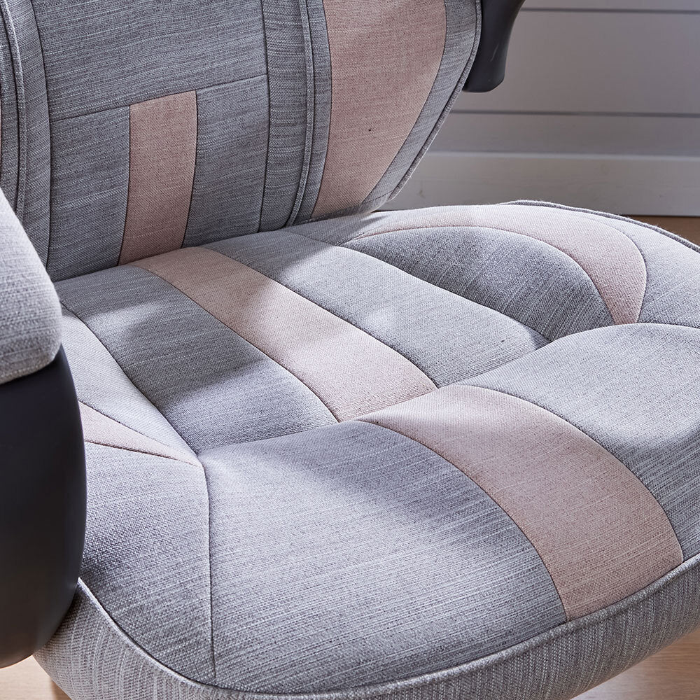 X-Rocker X Rocker Maverick Erganomic Junior Office Gaming Chair Powder/Grey Fabric — image 7