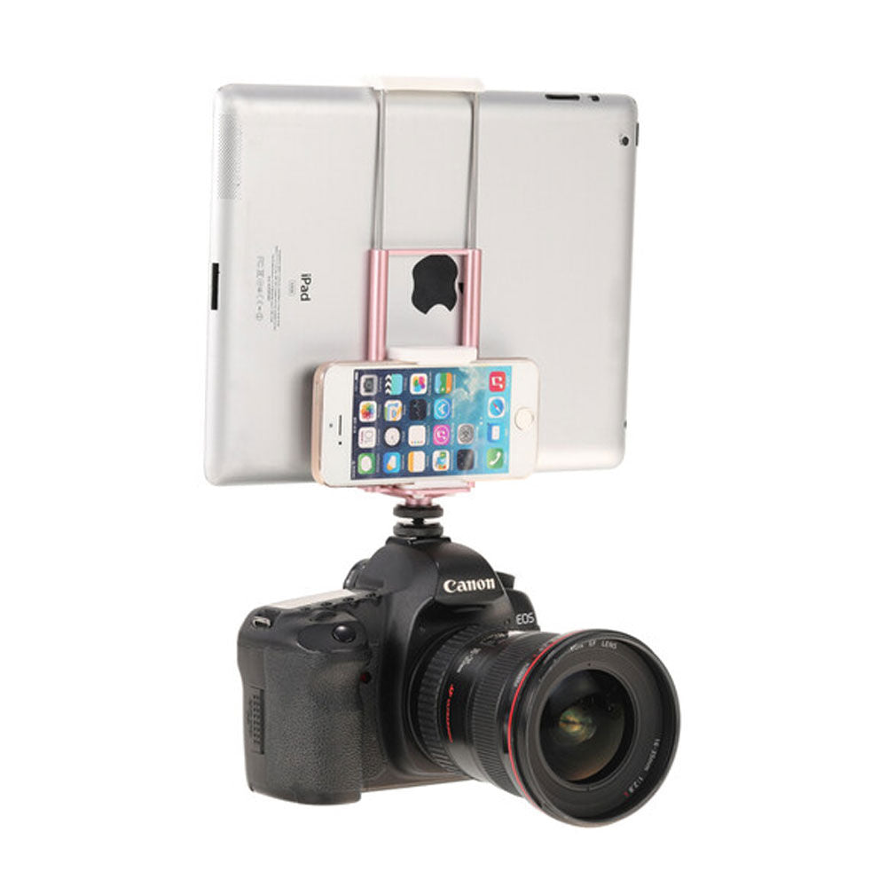 Benro MeVideo Livestream Tablet/Phone Holder Versatile Clamp 12.5x6cm Pink