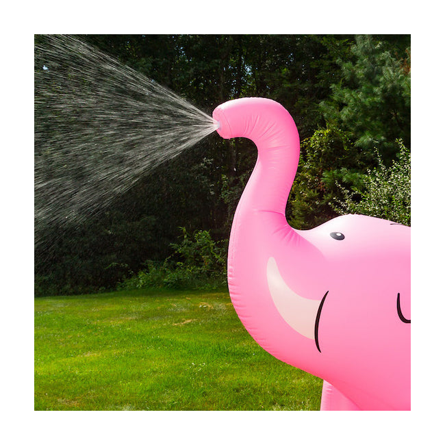 Bigmouth Inc. Kids Inflatable 213cm Ginormous Elephant Yard Water Sprinkler Pink — image 2