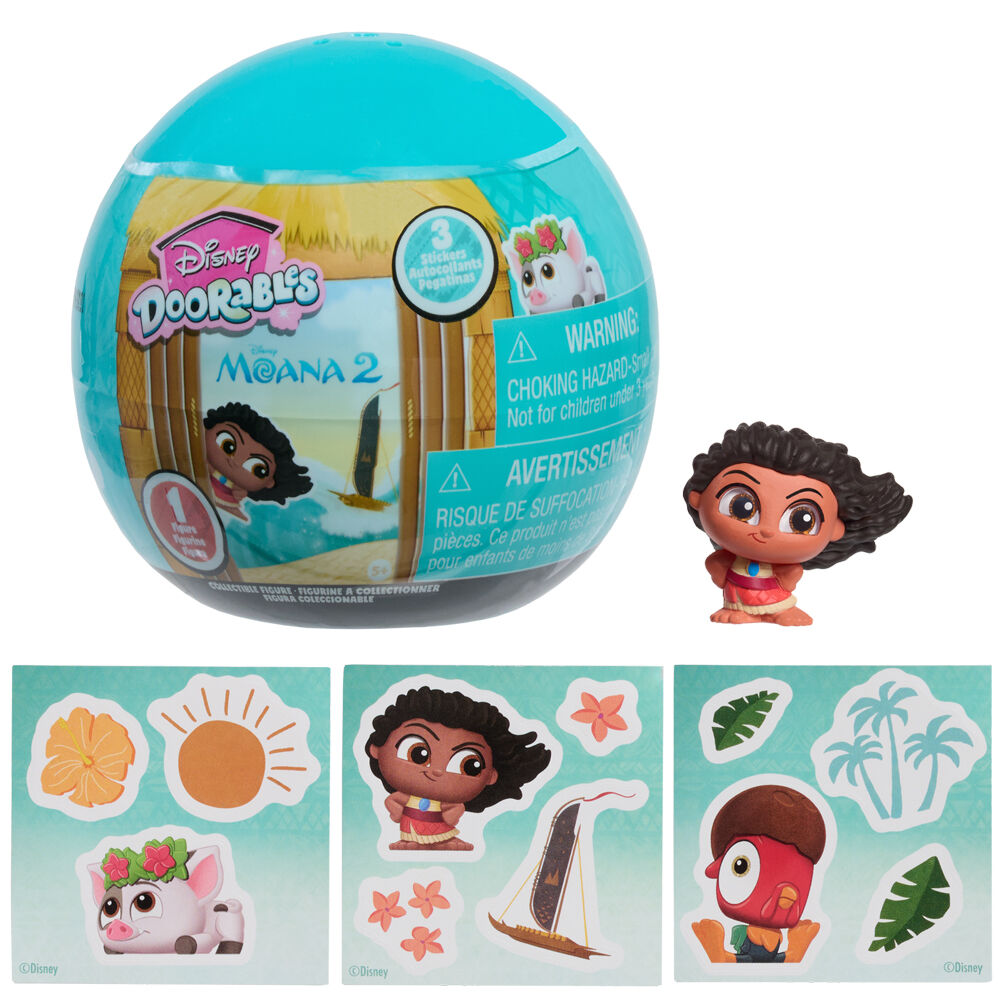 Disney Doorables Moana 2 Blind Bag Kids/Children Fun Play Toy Assorted 5y+