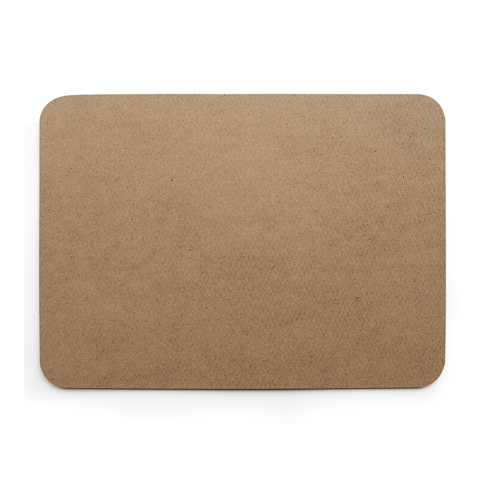 Boyle Craft 29cm MDF Rectangle Placemat Display Home/Dining Decor Natural (25 Pack) — image 2