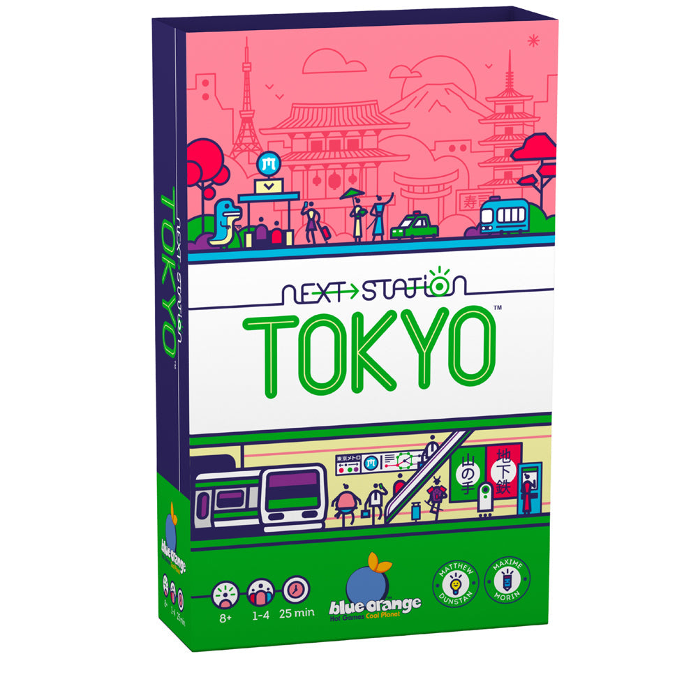Blue Orange Games Next Station Tokyo 1-5 Players Kids/Children Fun Card Game 8y+