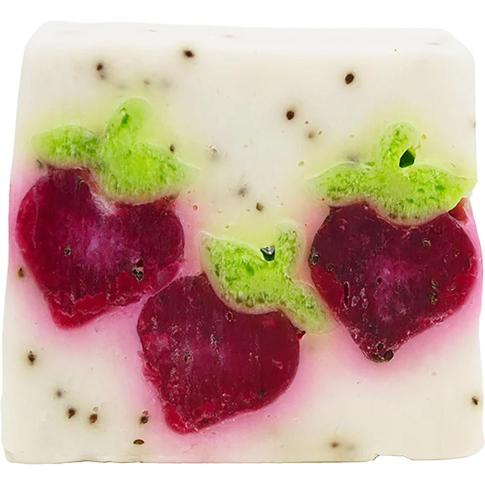Bomb Cosmetics Berry Bar Scented Bath Soap Slice Shower Skin Body Fragrance (2 Pack) — image 2