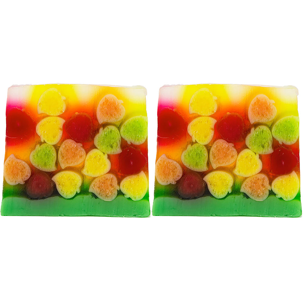Bomb Cosmetics Beyond Be-Leaf Scented Soap Slice Bar Body Fragrance Bath Bar (2 Pack)