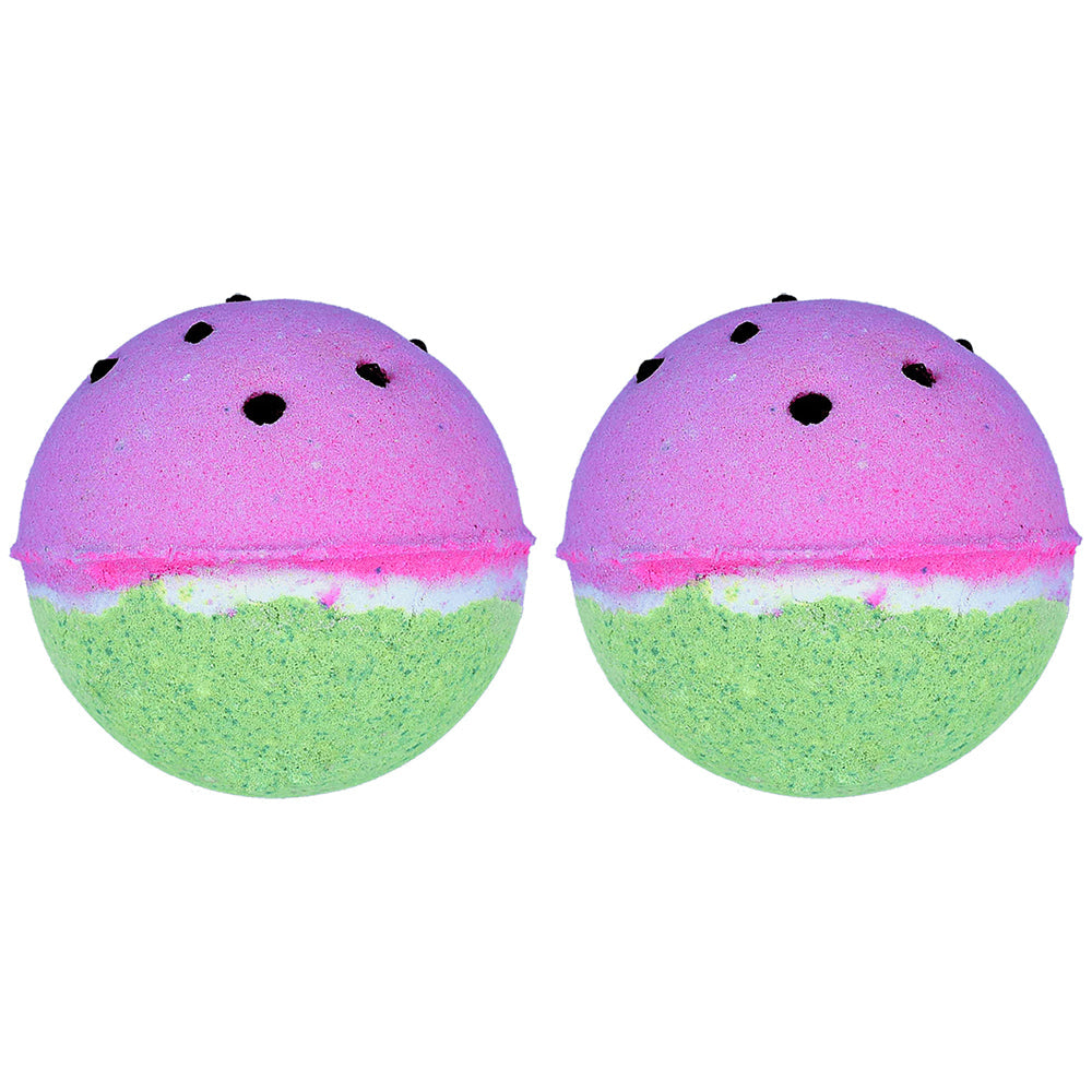 Bomb Cosmetics Fruity Beauty Watercolours Bath Bomb Body Fragrance Tub Fizzy (2 Pack)