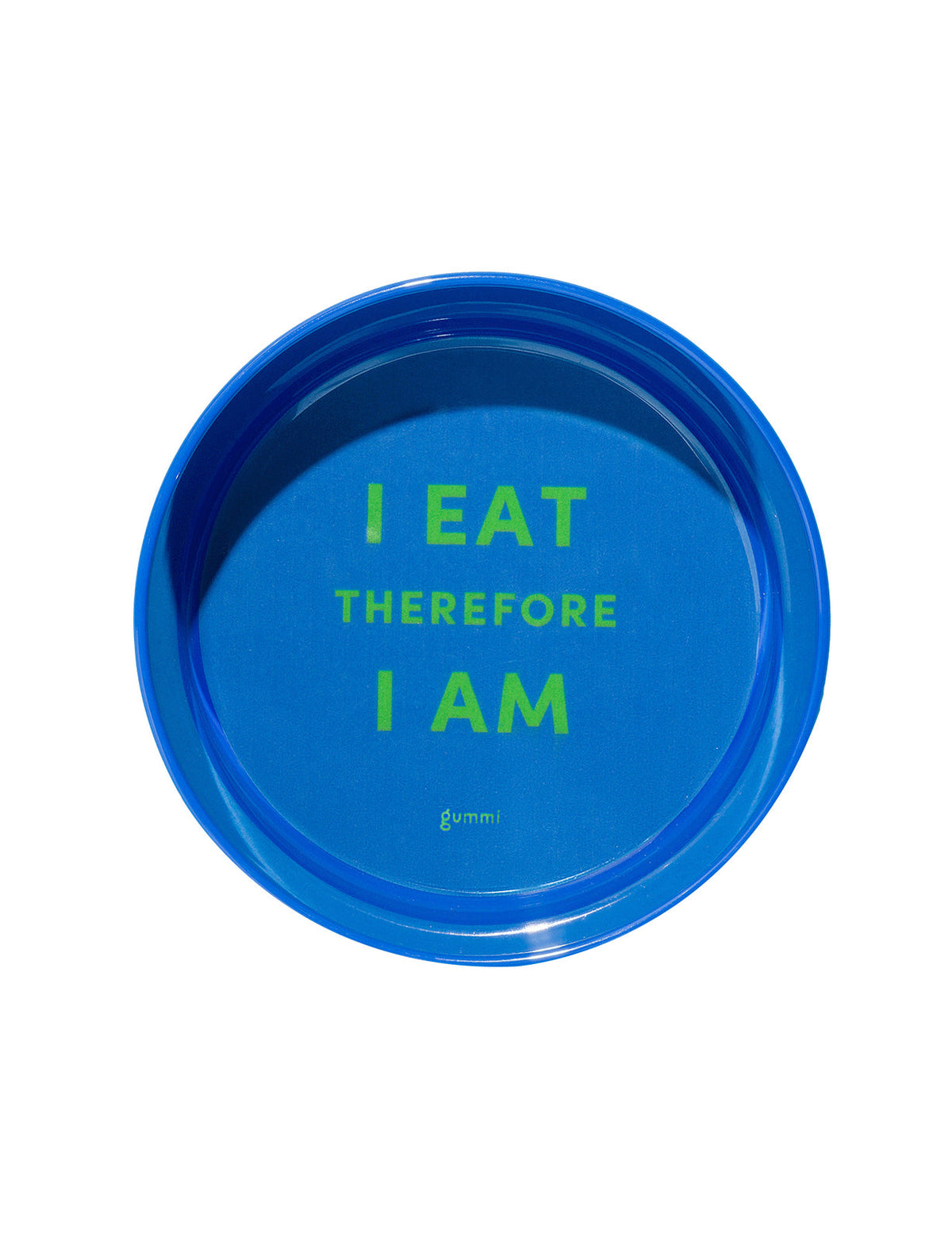 Gummi Melamine Dog Bowl Puppy/Cat Food/Water Pet Feed Container Medium Blue (2 Pack) — image 2