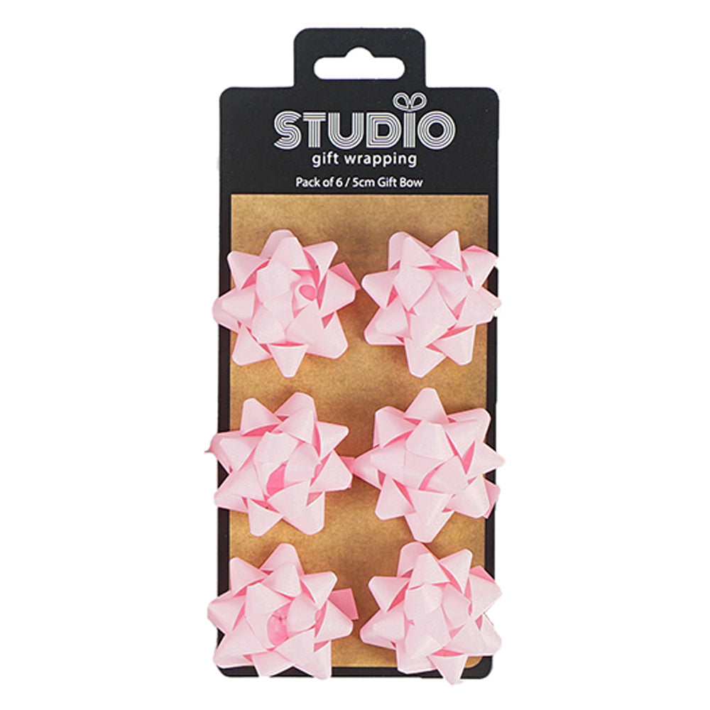 Studio Gift Wrapping 5cm Home Party Decor Gift Bow Asstd (6 Pieces)