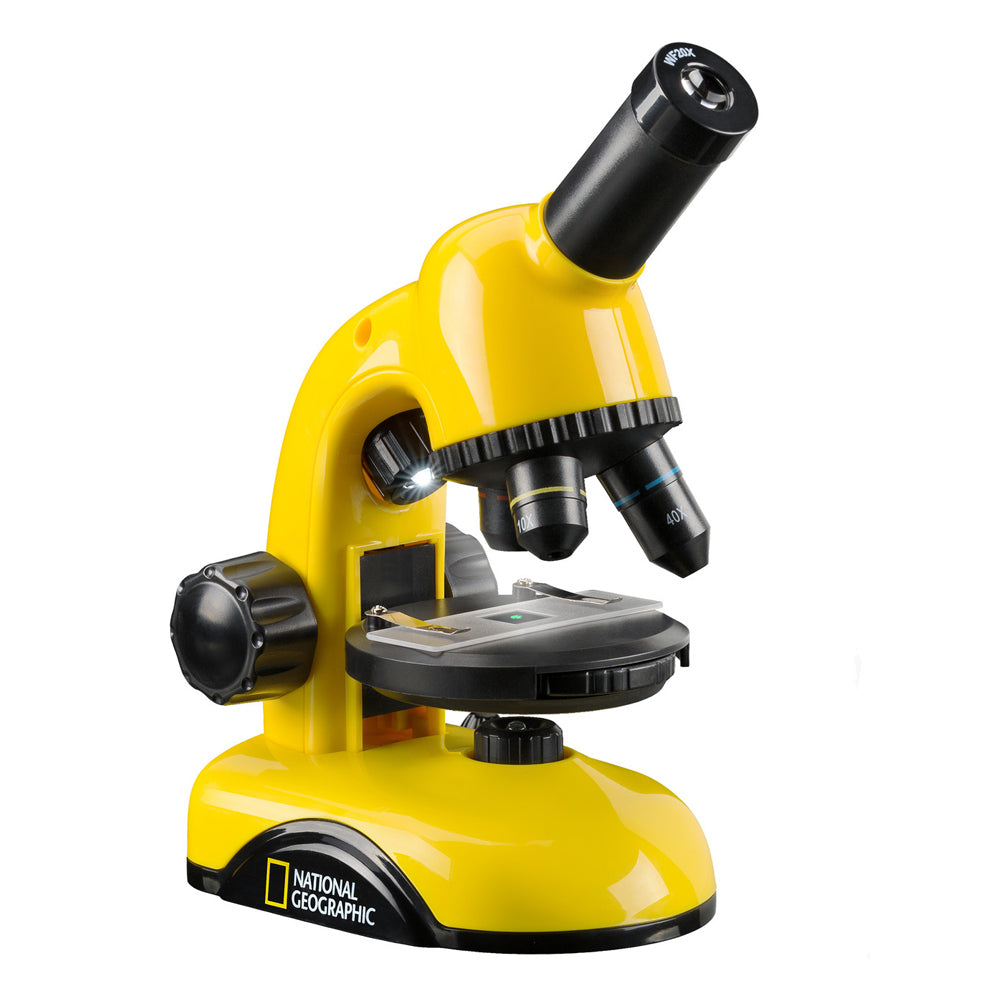 National Geographic Bresser National Geographic 40x-800x Microscope Kit w/Smartphone Viewer 6y+ (25 Pieces)