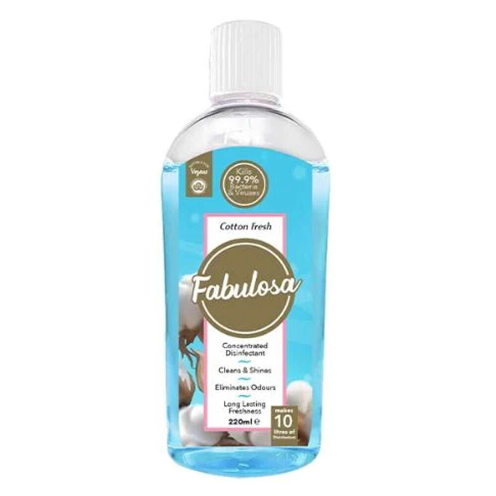 Fabulosa Cotton Fresh Surface Cleaner Disinfectant 220ml Assorted (18 Pack) — image 4