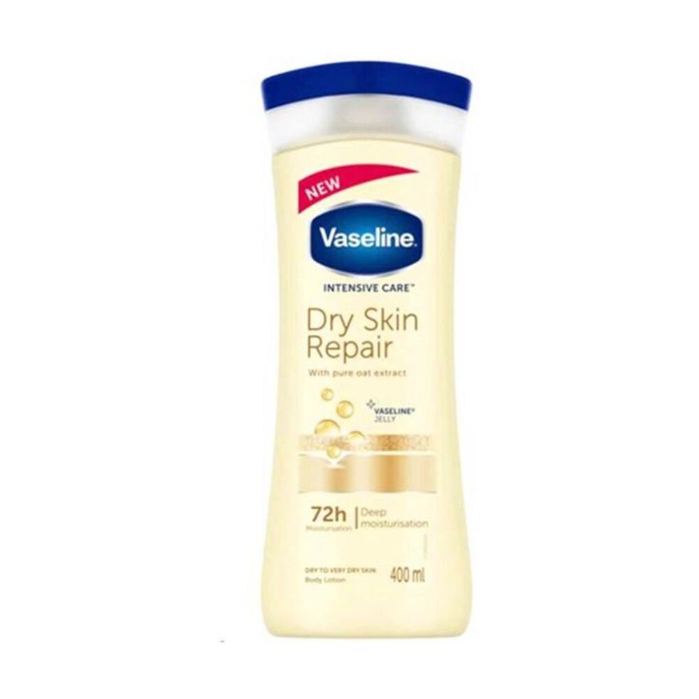Vaseline 400ml Moisturising Lotion Skin Care Dry Repair 48Hr Moisturisation
