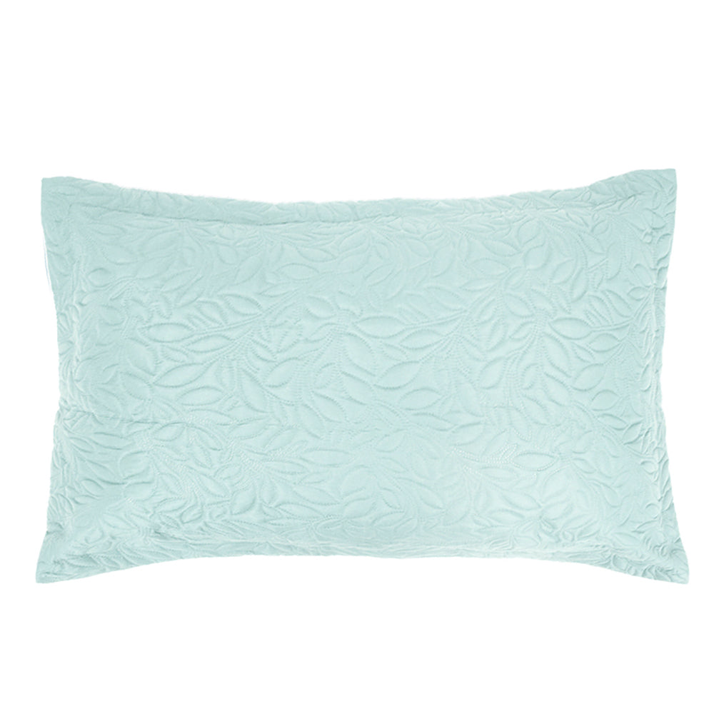 Bambury Queen/King Bed Botanica Coverlet Set Glacier Embossed Home Bedding — image 3