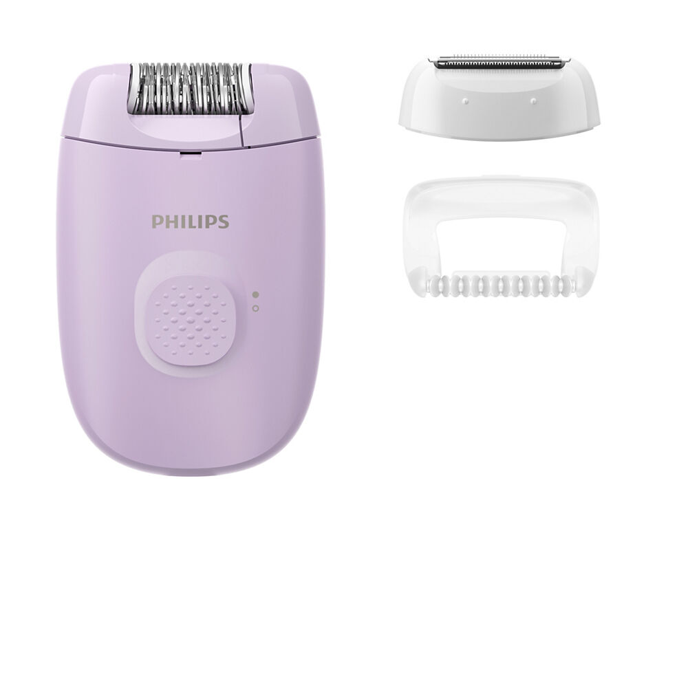 Philips Series 2000 Electric Epilator Hair Trimmer w/ 2 Attachments White