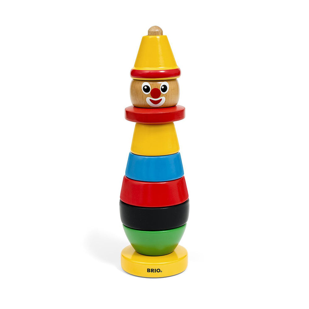 Brio Stacking Clown Kids/Childrens Interactive Building Play Toy 12M+ (9 Pieces) — image 2