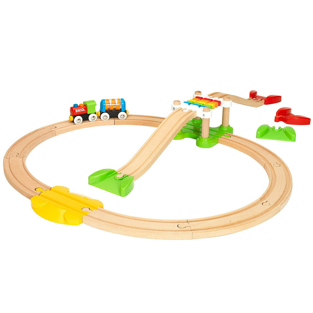 Brio My First Train Railway Beginner Pack Kids/Toddler Educational Toy 18m+ (18 Pieces)