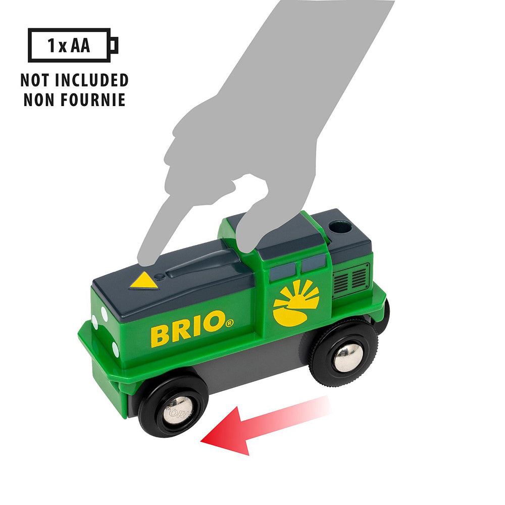 Brio Farm Battery Train Kids/Childrens Pretend Play Interactive Toy 3y+ (4 Pieces)