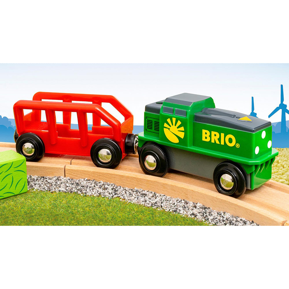 Brio Farm Battery Train Kids/Childrens Pretend Play Interactive Toy 3y+ (4 Pieces) — image 2