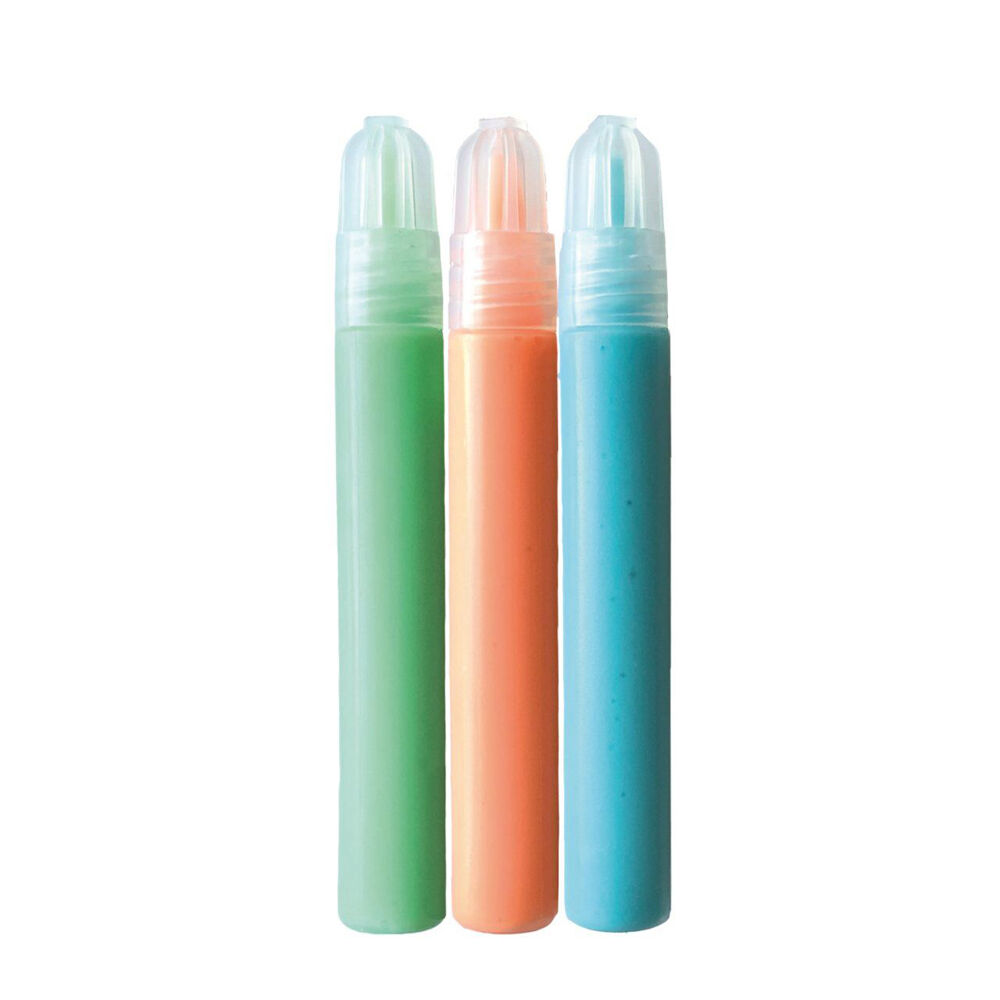 Brainstorm Toys Glow-In-The-Dark Colour Paint Pens Kids/Children 6y+ (3 Pieces) — image 2