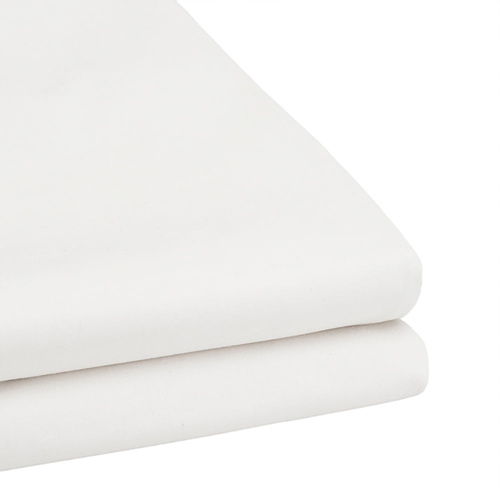 Bambury Size Extra Long Single Bed Tru Fit Fitted Sheet White Bedding Cotton