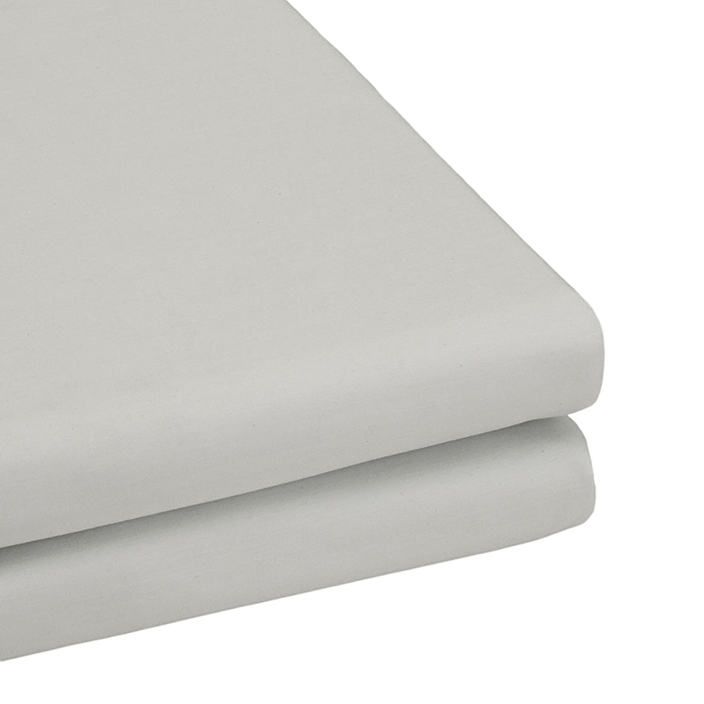 Bambury Size Single Bed Tru Fit Fitted Sheet Silver Home Bedding Soft Cotton