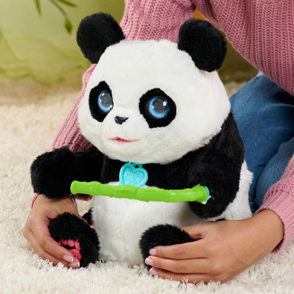 Furreal 10.5in 4y+ Interactive Plush Toy Coco the Tumbling Panda Kids 60 Sounds — image 4