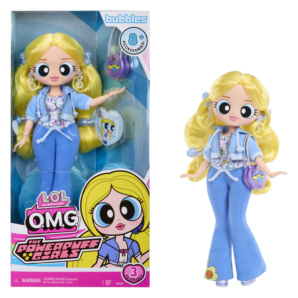Lol Surprise! L.O.L Surprise O.M.G The Powerpuff Girls Doll/Toy w/8 Accessories Bubbles 5y+ — image 2