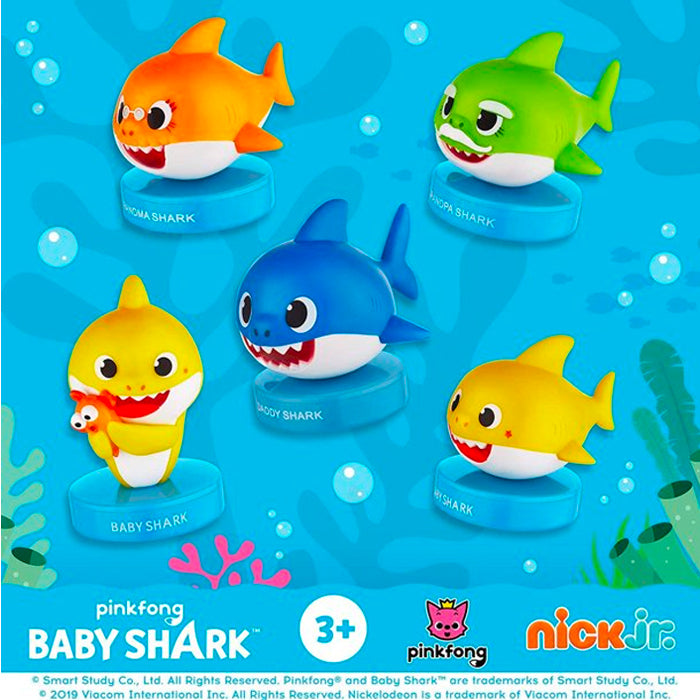 Baby Shark Stampers Kids/Children Stamp Arts/Crafts Fun Toy 3y+ Assorted (5 Pieces) — image 4