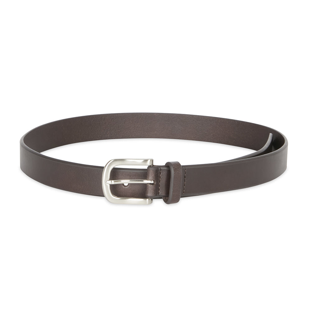 Ben Sherman Men's Leather Pin Buckle Casual Fashion Belt M/34-36" Dark Brown