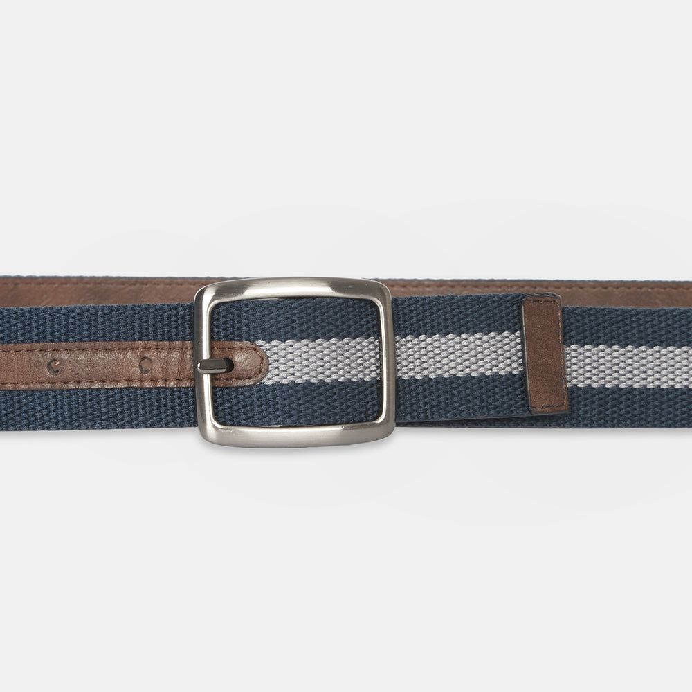 Ben Sherman Men's Casual Fashion Waist Belt & Socks Gift Set Navy/Grey (3 Pieces) — image 4