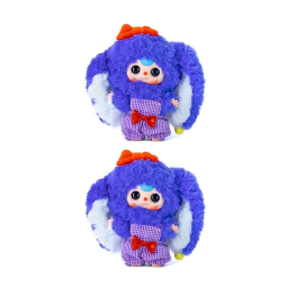 Baby Three Macaron Cute Bunny V2 Plush Blind Box Surprise Toy Assorted (2 Pack)
