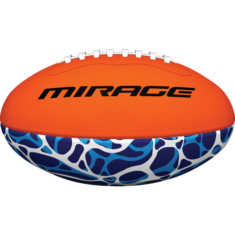 Mirage Neoprene Footy Ball Kids Outdoor Water Toy Blue/Orange (2 Pack) — image 2