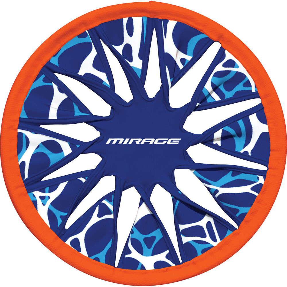 Mirage Blue/Orange Twistee Flying Disc Kids Outdoor Water Toy